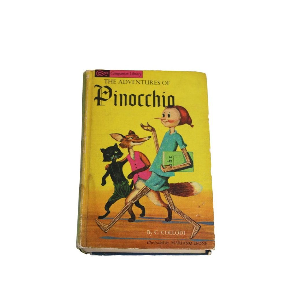 Pinocchio King Arthur His Knights Companion Library Vintage Book 91055